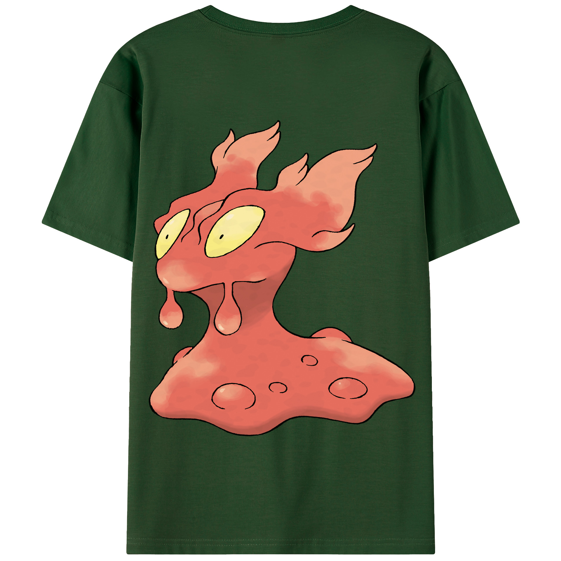 （画像用） ポケットモンスター Pokémon 綿100％半袖Tシャツ（背面プリント）